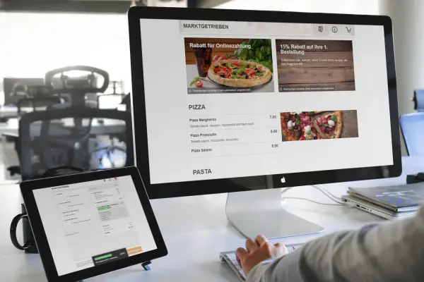 digitalisierung einführung von online-bestellsystemen für restaurants